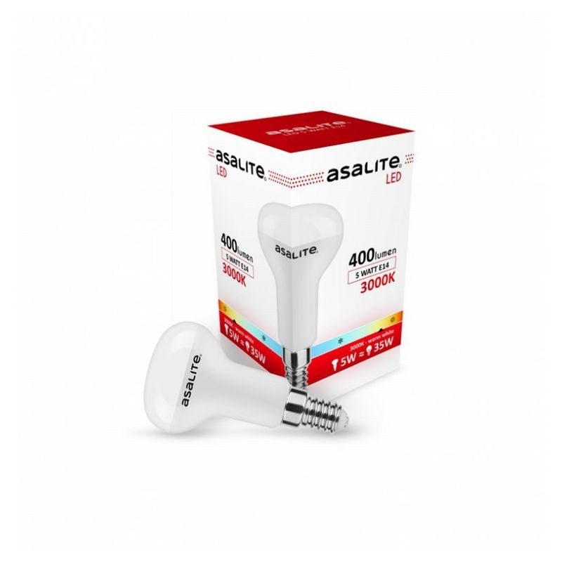 Asalite LED Izzo R50 spot E14 5W 3000K 400 lumen LED vil