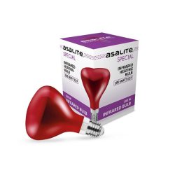 Asalite Infra Izzó Piros G95 E27 100W
