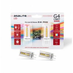 Asalite LED Bulb G4 12V 2W 3000K (220 lumeni)