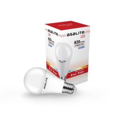 Bec LED Asalite A60 glob E27 9W 6500K (820 lumeni)