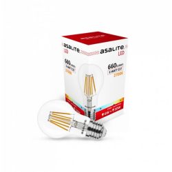  Bec LED Asalite A60 glob cu filament E27 6W 2700K (660 lumeni)