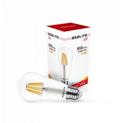 Bed LED Asalite LED ST64 filament E27 8W 2700K (810 lumeni)