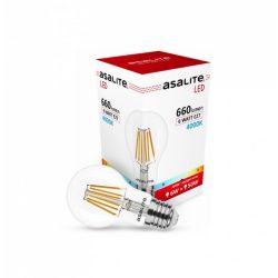   Bec LED Asalite A60 glob cu filament E27 6W 4000K (660 lumeni)