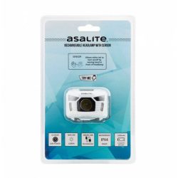   Asalite LED cu baterii Asalite Lampă frontală cu senzor 3W (200 lumeni) alb