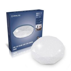   Asalite LED Plafonieră VICTORIA 24W 3000K (2050 lumeni) Diamant/Stea