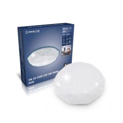   Asalite LED Mennyezeti Lámpa VICTORIA 24W 4000K (2050 lumen) Gyémánt/Csillagos