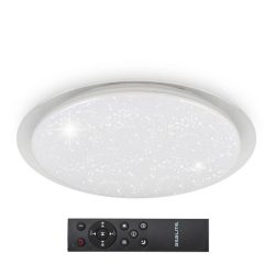 Asalite LED Mennyezeti Lámpa LIZA 48W 3000K/4000K/6500K (4080 lumen) Kerek/Csillagos + Táv