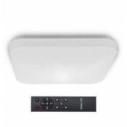   Asalite LED Plafonieră OLIVIA 48W 3000K/4000K/6500K (3400 lumeni) Pătrat + Telecomandă CCT