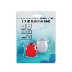 Asalite LED Szilikonos Bicikli Lámpa 0,2W (7 lumen)