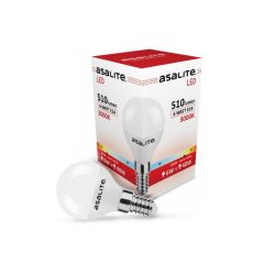 Asalite LED Bulb G45 mini globe E14 6W 3000K (510 lumens)