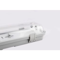 Asalite Prémium IP65 Por-és Páramentes Armatúra 2x150cm T8 LED Csőre Előkészítve (2x22W fé
