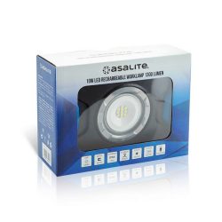   Asalite 10W Rechargeable Floodlight 1300Lm + 2x18650 2200mAh batteries