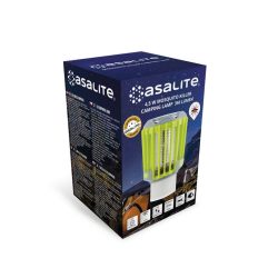   Lanternă de camping cu baterii Asalite Premium + capcană de insecte 4,5W+4,5W+2,