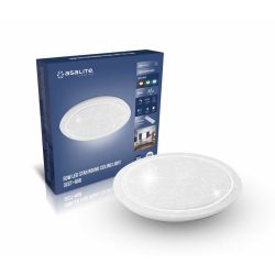   Asalite LED Plafonieră MIA 50W 3000K/4000K/6500K (3500 lumeni) Rotund/Stea + RF Telecomandă 3CCT+RGB