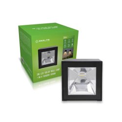   Asalite LED Solar Wall Light IP44 3W 4000K (200 lumen) + Microwave Sensor