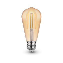 Bec LED Asalite ST64 filament E27 7W 2000K (650 lumeni)