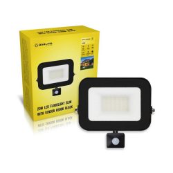 Asalite LED Reflector Slim 20W 6500K (1800 lumeni) + Senzor