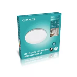   Asalite LED Mennyezeti Lámpa IP54 42W CCT Multipower (3200 lumen) Kerek