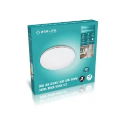   Asalite LED Mennyezeti Lámpa IP54 60W CCT Multipower (4800 lumen) Kerek