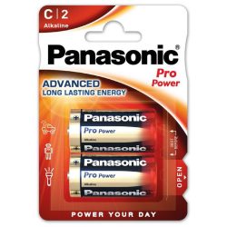 Panasonic Pro Power Alkaline Battery C (LR14) BL/2