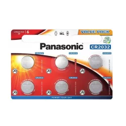 Panasonic CR2032 3V-os Líthium gombelem B6
