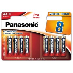   Panasonic Pro Power  Alkáli Ceruza Elem AA (LR6) BL/8 Pan Pro AA