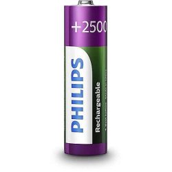   Philips Újratölthető NIMH Ceruza Akku AA 2500 mAh (R6B4RTU25/10) (1,2V) B4
