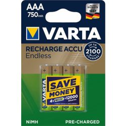 Varta Acumulator Reîncărcabil AAA NimH 750mAh B4