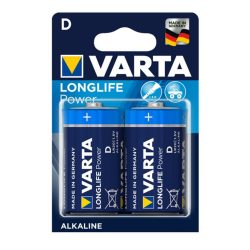 Varta Longlife Power Alkaline Battery D BL/2