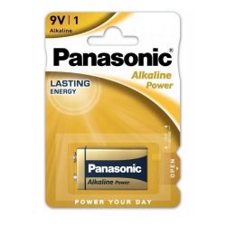Panasonic Alkaline 9V Battery 6LR61 BL/1
