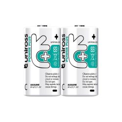 Uniross POWER PLUS Alkáli Baby Elem C (LR14) (1,5V) B2