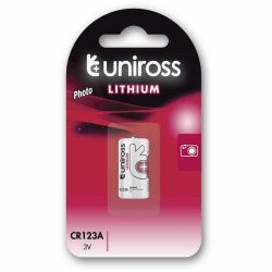 Uniross Lithium Photo Battery CR123 B1