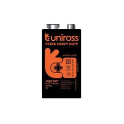 Uniross Zinc Battery 9V (6F22) B1