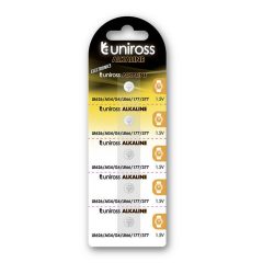 Uniross Celulă Buton Alcalină  AG4/LR66 (1,5V) B10